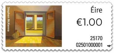 Irische 1€ Briefmarken - 20 Stk Bundle