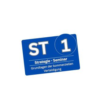 12.09 "Strategieseminar ST1"  - nur für Fortgeschritte / LIVE mit Gabriel – Anfang 19h MEZ