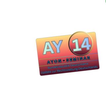 09.10 AYON Zoom Seminar AY14 "BRD und mehr"