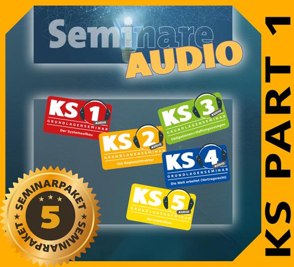 Seminarpaket KS Part 1 (KS1–KS5)